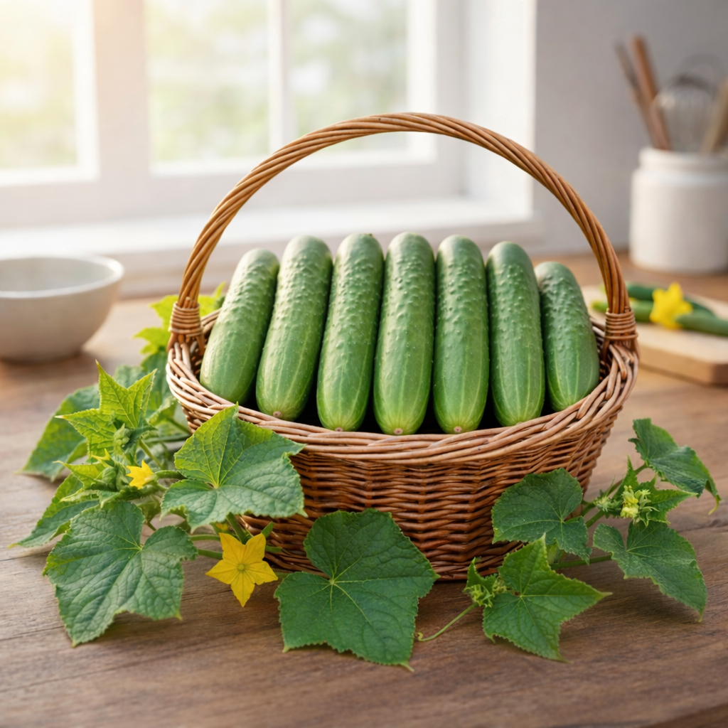 Organic heat-tolerant cucumber