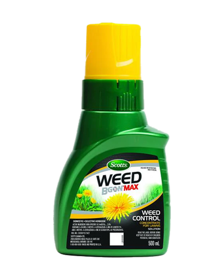 Herbicide concentré WEED B GON MAX de Scotts — photo sur fond blanc