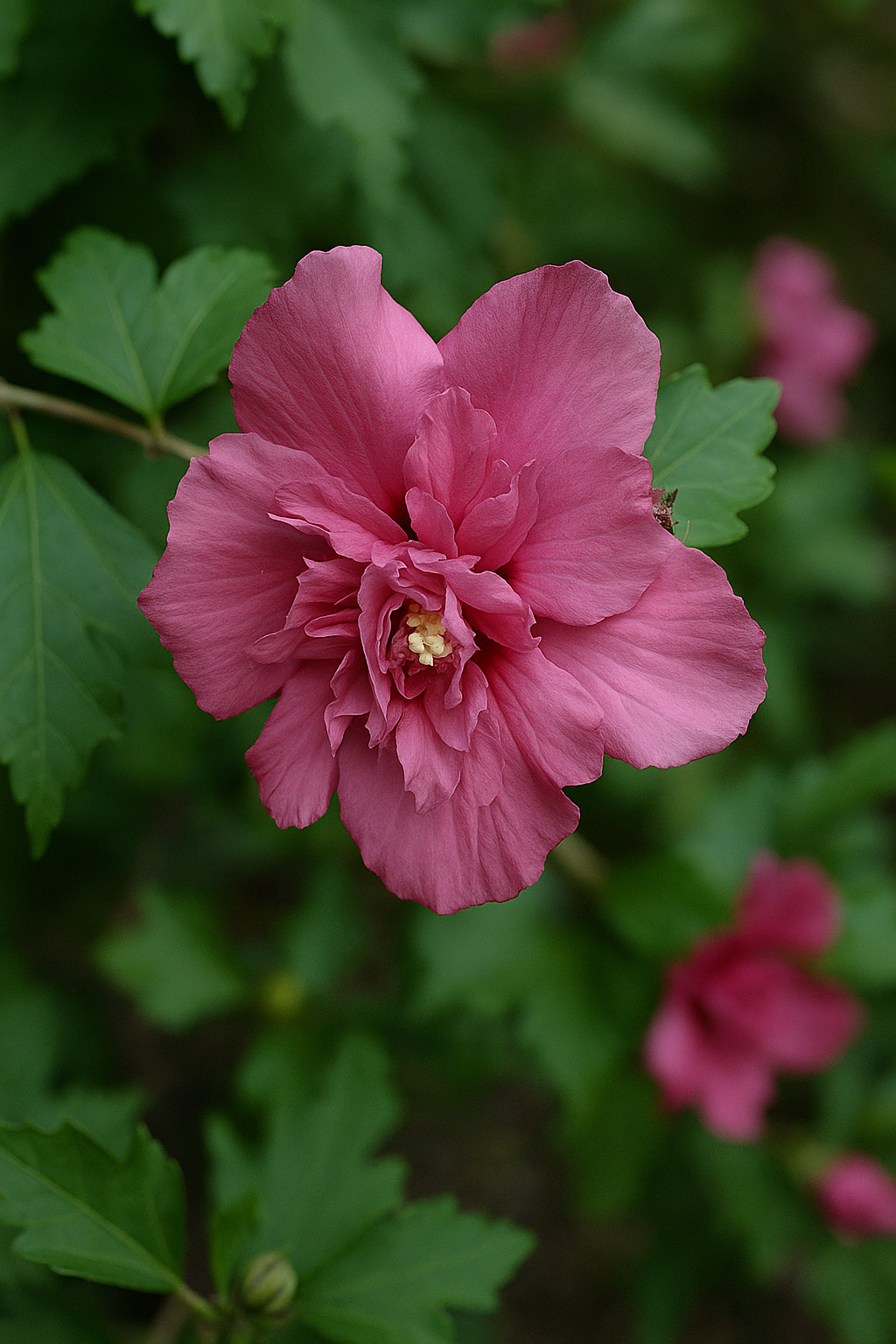 Hibiscus syriacus 'Boule de Feu'