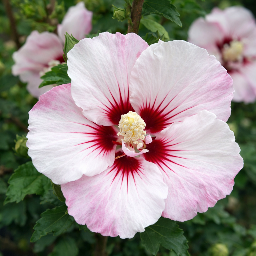 Hibiscus syriacus 'Fiji'
