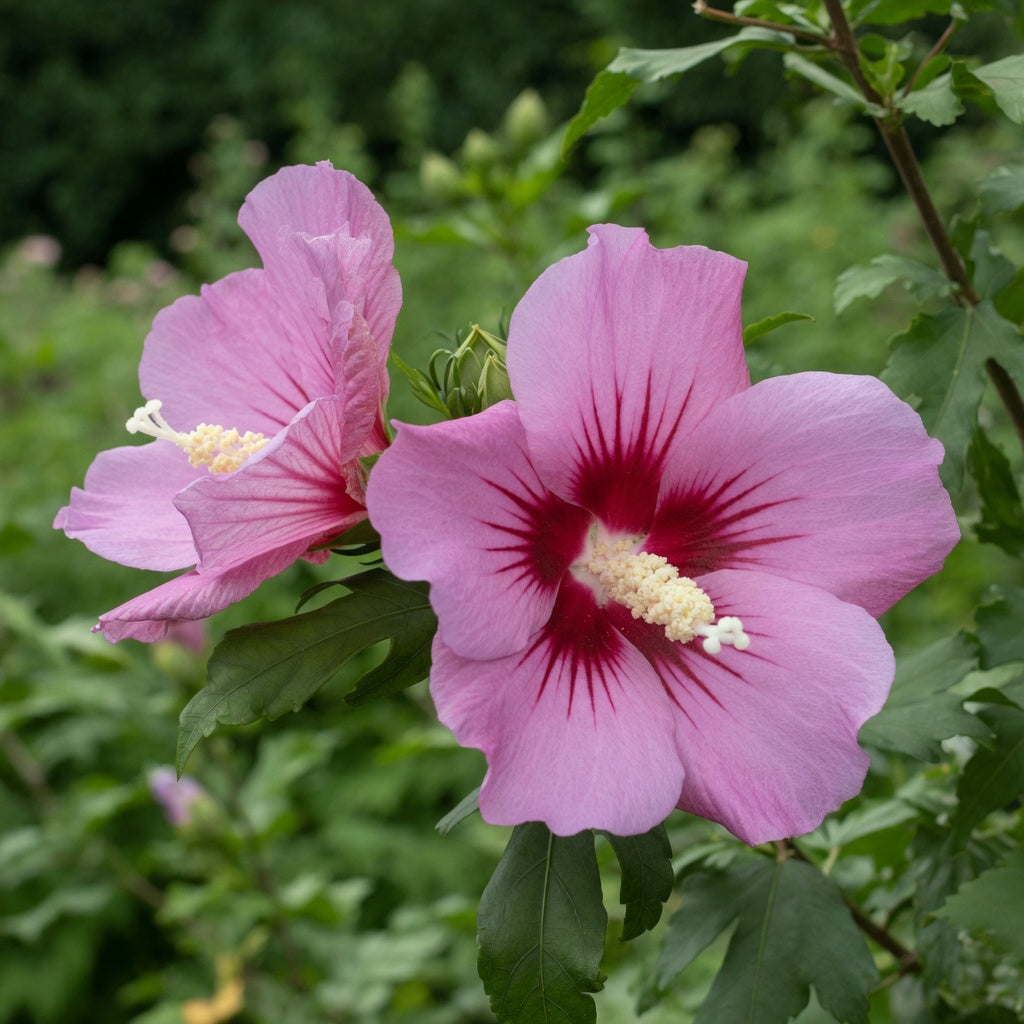 Hibiscus syriacus 'Minerva'