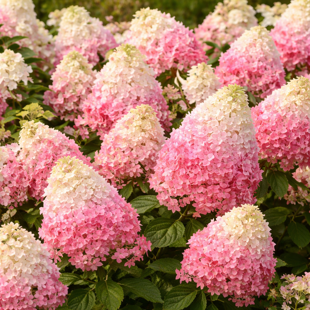 Hydrangea paniculata 'Sundae Fraise'