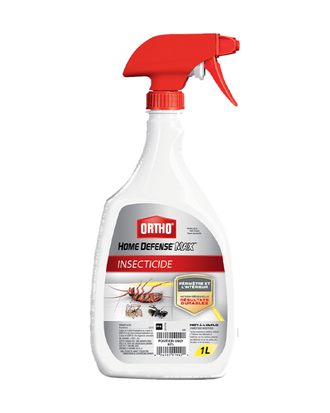 Insecticide Home Defense MAX de Ortho prêt à utiliser — photo sur fond blanc