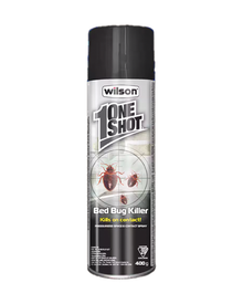 Insecticide de punaise de lit ONE SHOT de Wilson — photo sur fond blanc