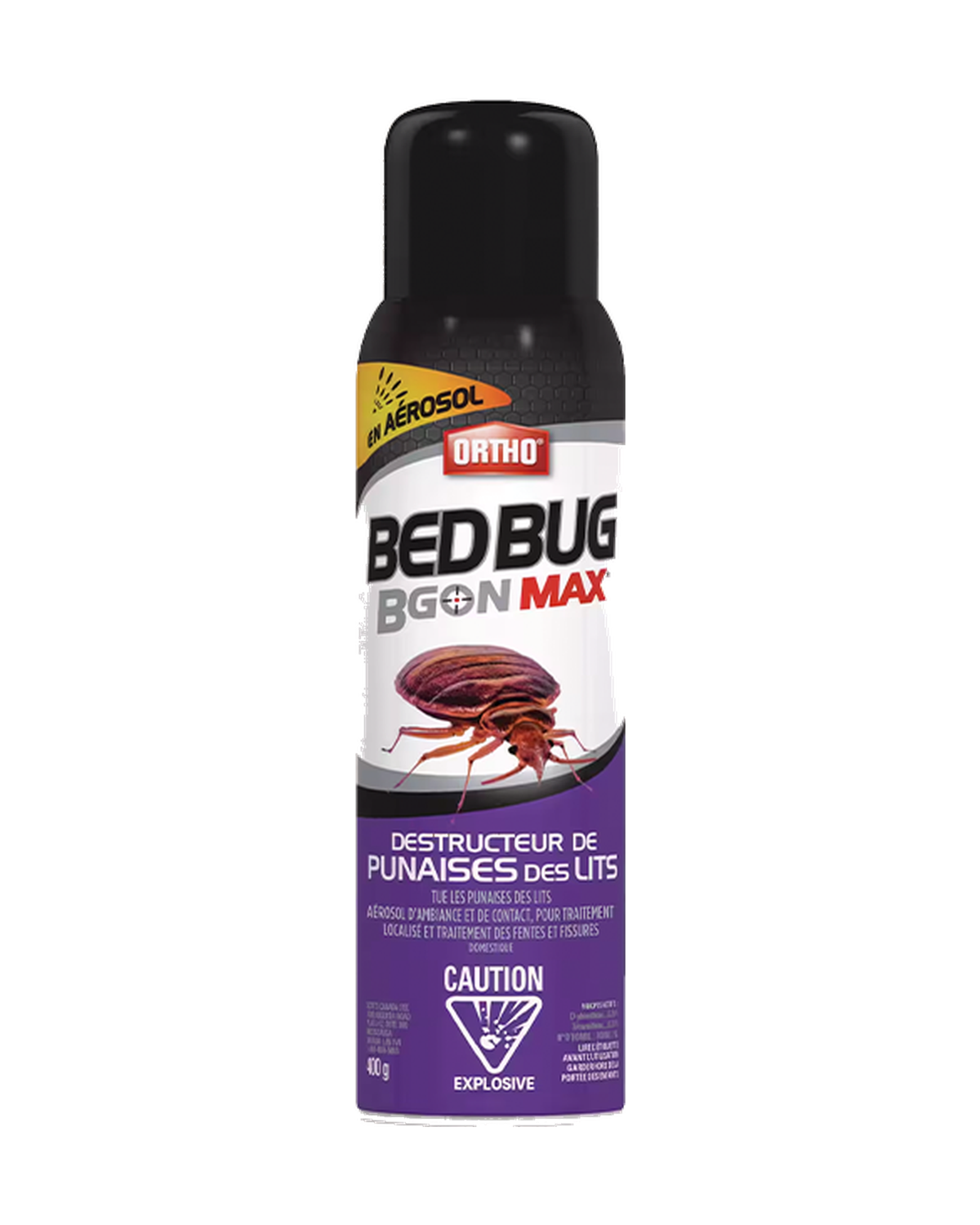 Insecticide de punaises de lit BED BUG B Gon Max® par Ortho® — photo sur fond blanc