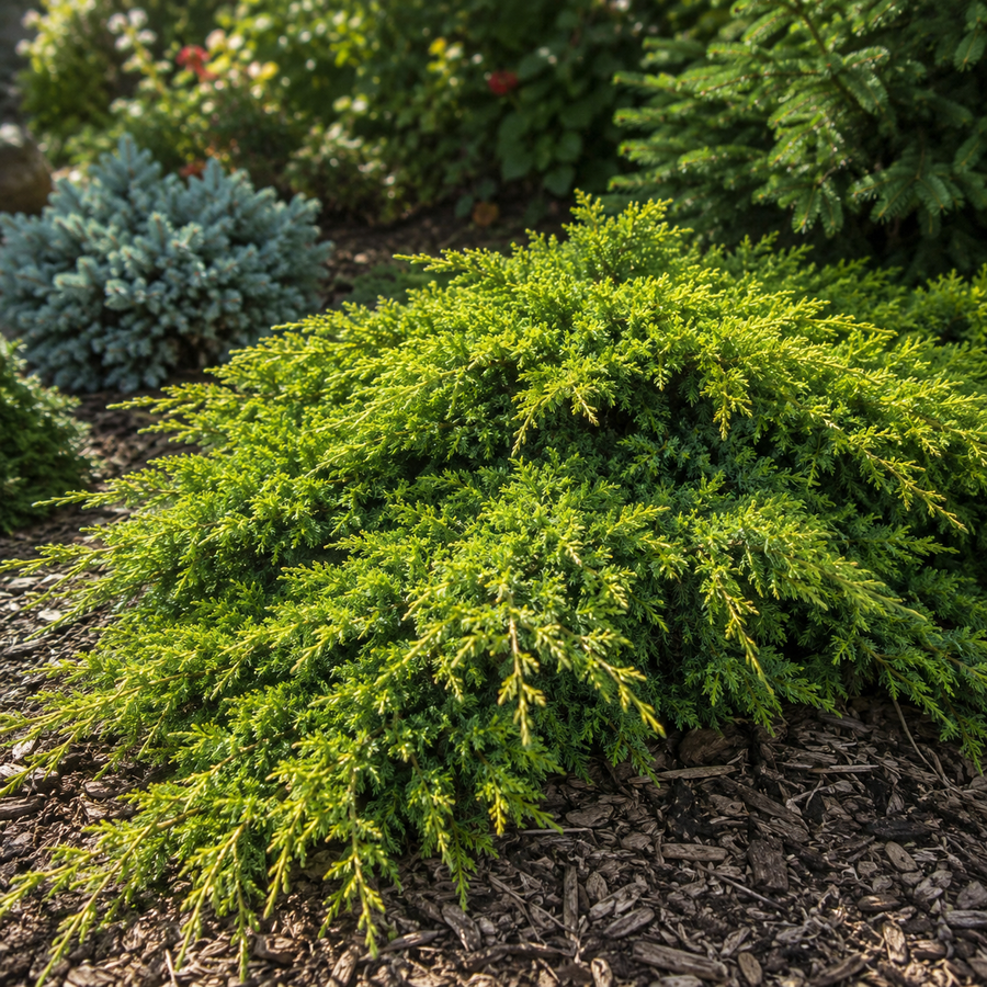 Juniperus chinensis 'Daub's Frosted'