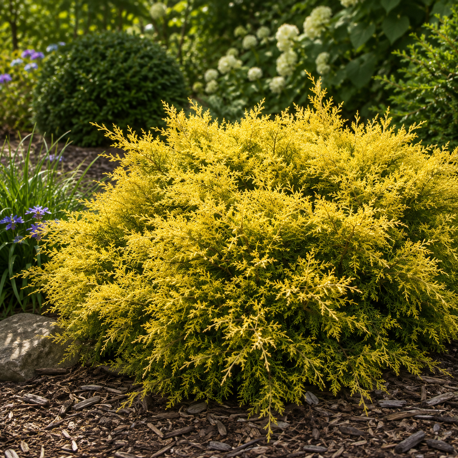 Juniperus chinensis 'Sea of Gold'