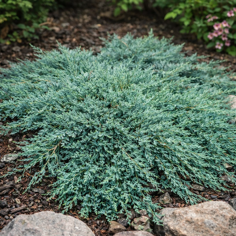 Juniperus horizontalis 'Ice Blue'