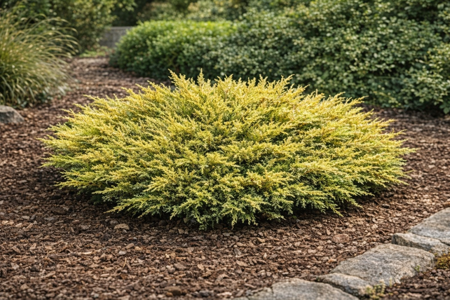 Juniperus horizontalis 'Lime Glow'