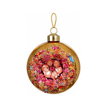 Boule de Noël en verre à bijoux – Champagne