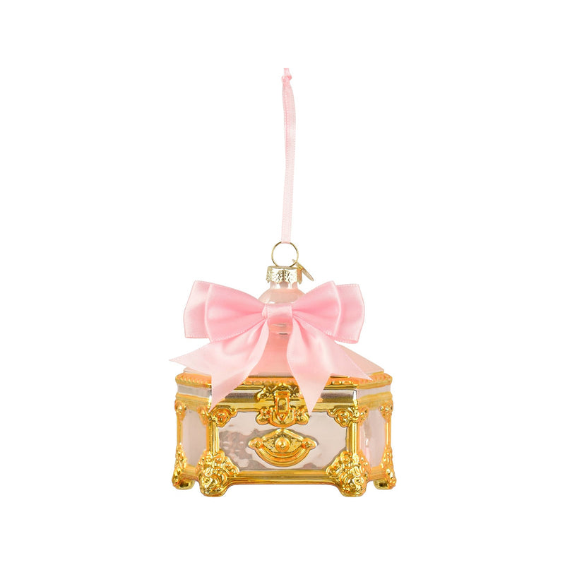 Ornement de Noël accessoires – Coffret décoratif · Rose pâle