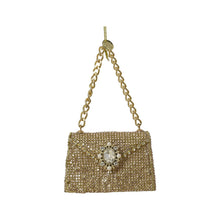 Ornement de Noël mode scintillant – Sac à main · Doré