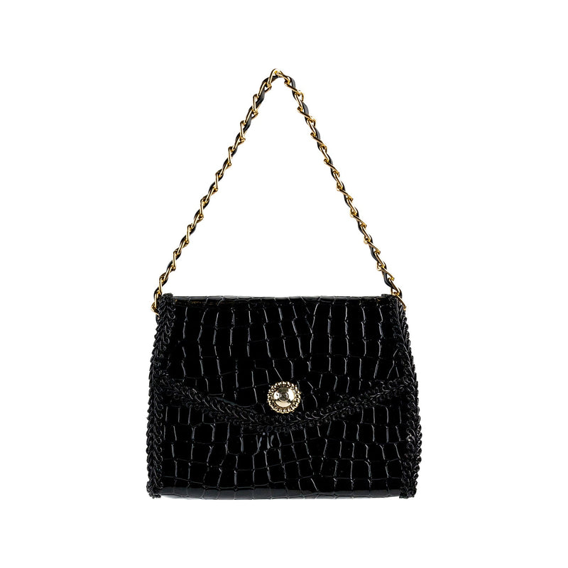 Sac à main décoratif de Noël – Noir