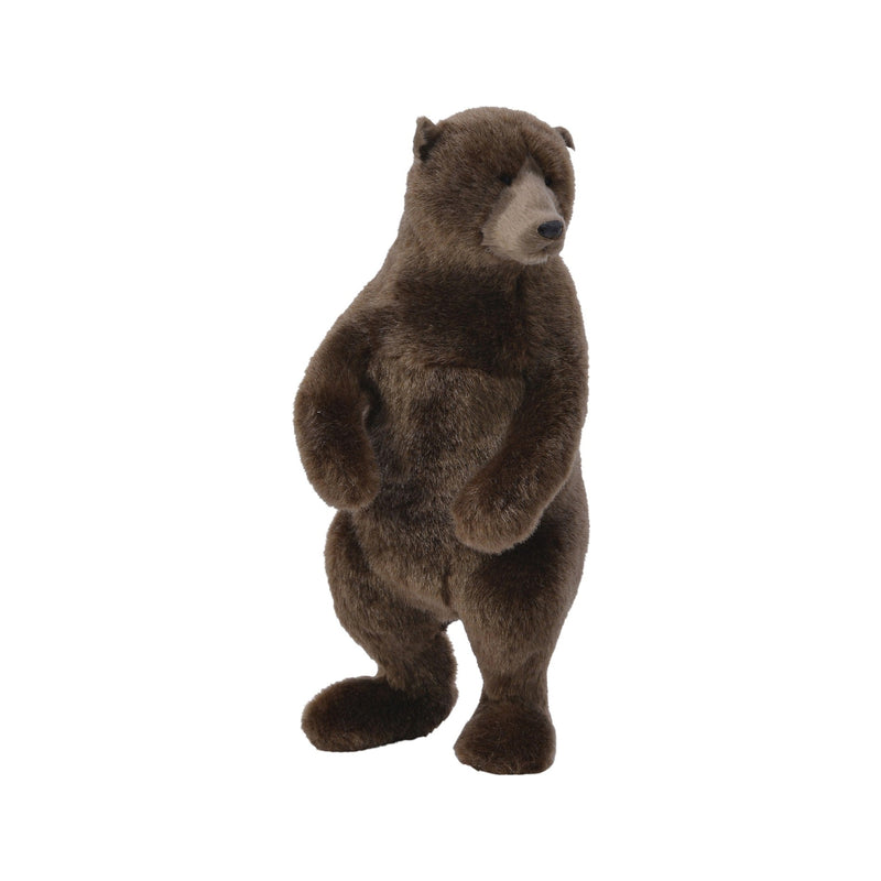 Ours décoratif – Assis · Brun