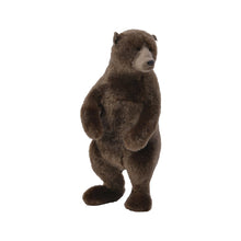 Ours décoratif – Assis · Brun