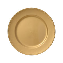 Assiette de présentation de Noël laquée – Doré