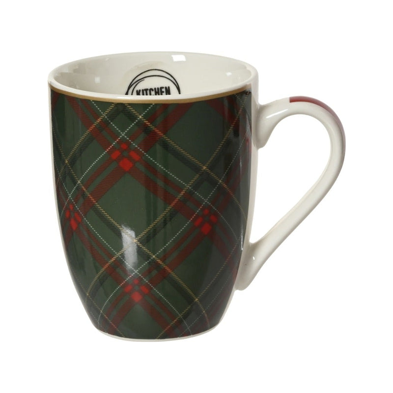 Tasses de Noël en porcelaine à motifs – Modèle 1 · Multicolore