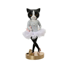 Figurine chat élégante – Debout · Modèle 1 · Multicolore