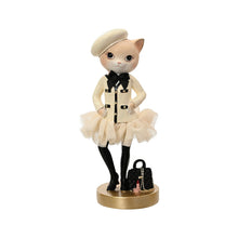Figurine chat élégante – Debout · Modèle 2 · Multicolore