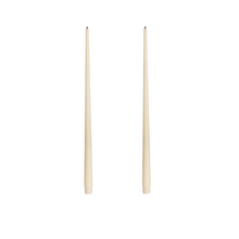 Bougie LED cierge effet flamme – Multicolore
