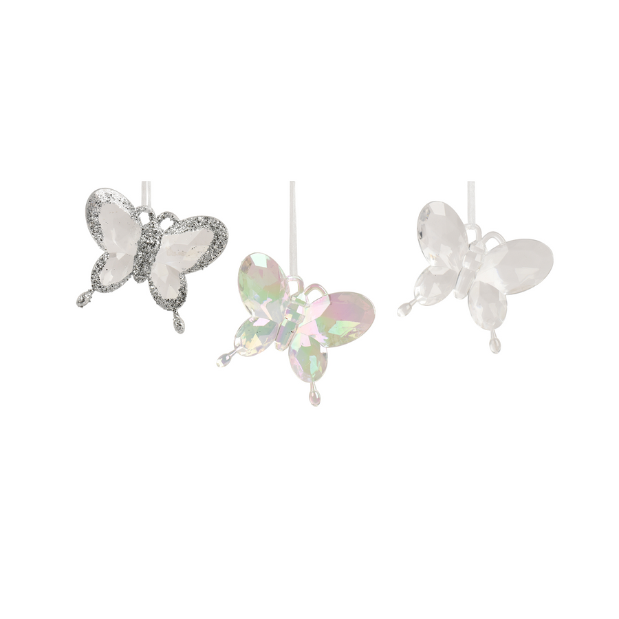 Ornement papillon – Transparent