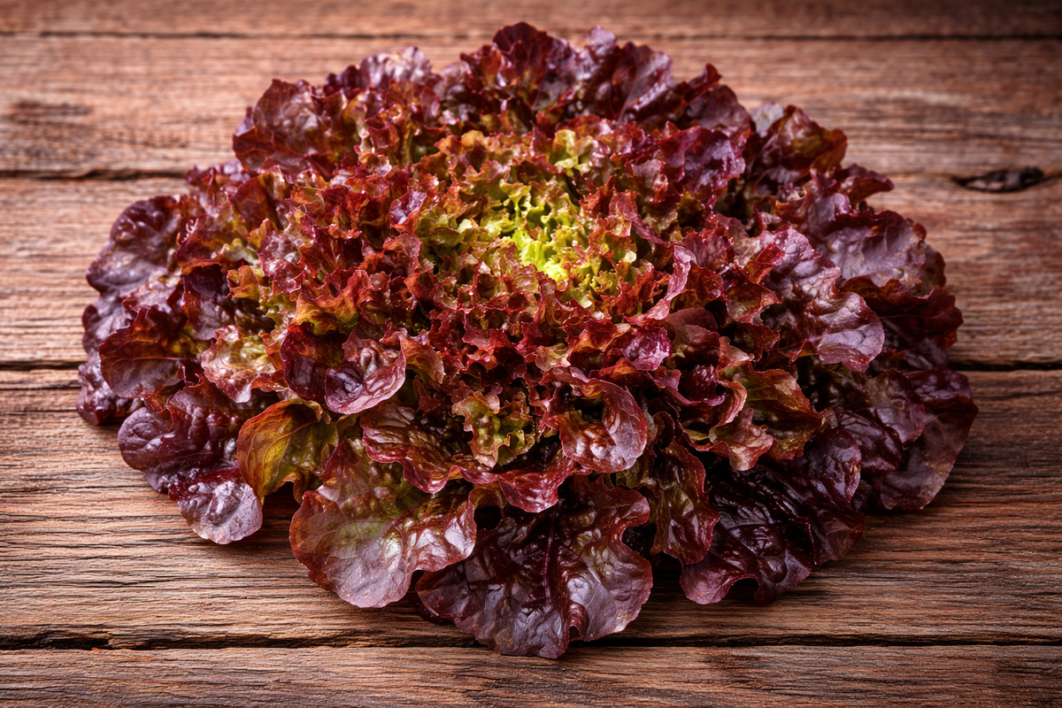 Organic 'Red Salad Bowl' Lettuce
