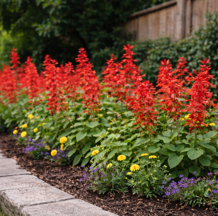 Salvia rouge 'Lighthouse' bio