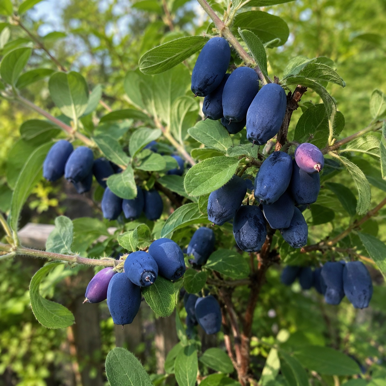 Lonicera caerulea 'Honey Bee'