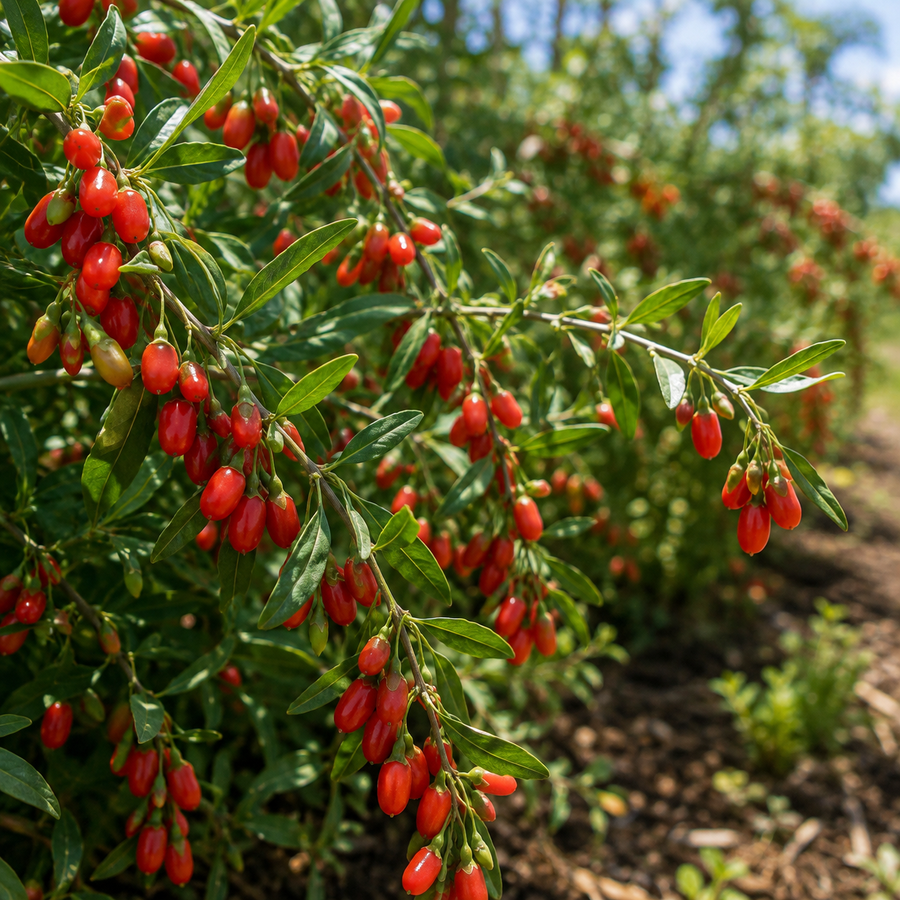 Lycium barbarum 'Firecracker'