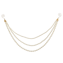 Guirlande de perles à plusieurs rangs – 20 po — toutes les variantes sur fond blanc