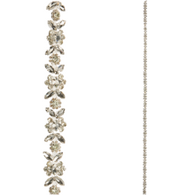 Guirlande transparente à effet bijoux – 6 pi — toutes les variantes sur fond blanc