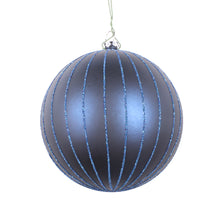 Boule Mat Mât.  Bleu N.  4"  BTE4