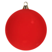 Boule Floc.  Rouge  8"