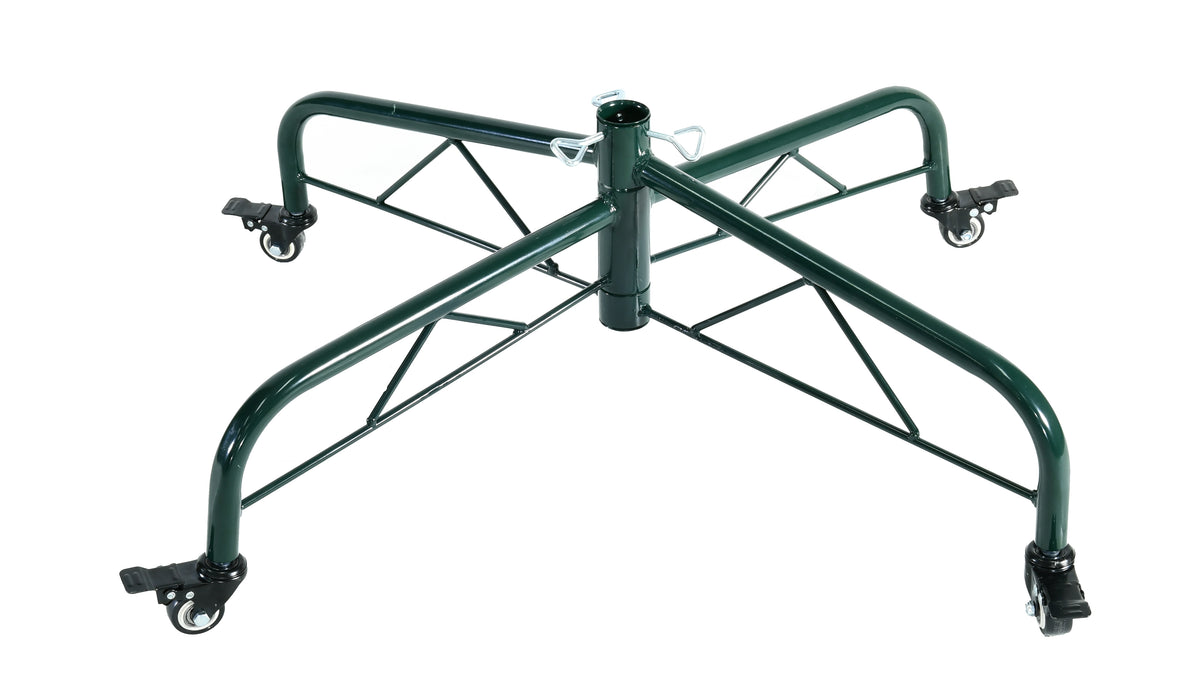 Support roulant pour sapin de Noël – Modèle standard – MTX43188 · Vert