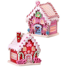 Maison de Noël lumineuse aux bonbons – Multicolore – 5 po