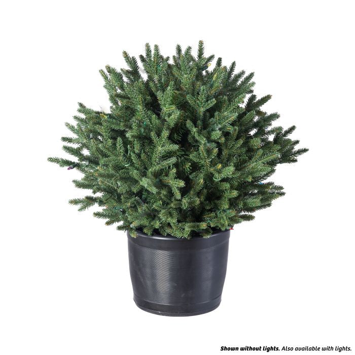 Sapin décoratif de Noël Baby Noble – Vert – lumières blanc chaud – 24 po