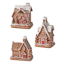 Maison décorative de Noël en pain d’épice – Multicolore – 5 à 6 po
