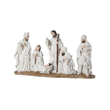 Crèche de Noël – Naturel et crème – 10,5 po
