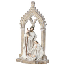 Sainte Famille décorative – Ivoire et or – 9 po
