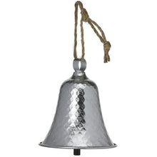 Cloche décorative de Noël – Argent – 6,5 po