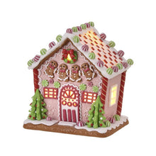Maison de Noël lumineuse – Pastel assorti – 8,5 po
