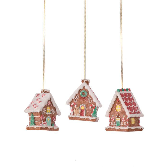 Ornement de Noël Sugar/Spice en pain d’épice – Multicolore – 3 po