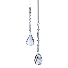 Ornement de Noël en cristal – Transparent – 8 po