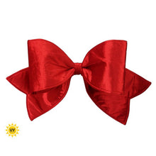 Boucle de Noël extérieure en velours résistant aux UV – Rouge – 24 po