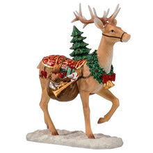 Renne décoratif de Noël – Multicolore – 14,5 po