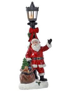 Père Noël décoratif – Multicolore – 15 po