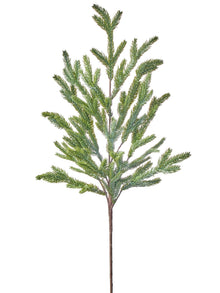 Tige décorative de Noël – Bleu et vert – 37 po