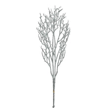 Tige décorative de Noël de bouleau – Argent – 37 po