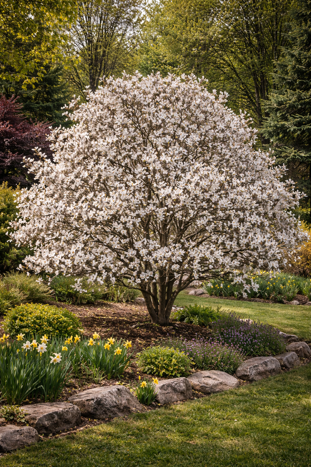 Magnolia stellata 'Centennial Blush'