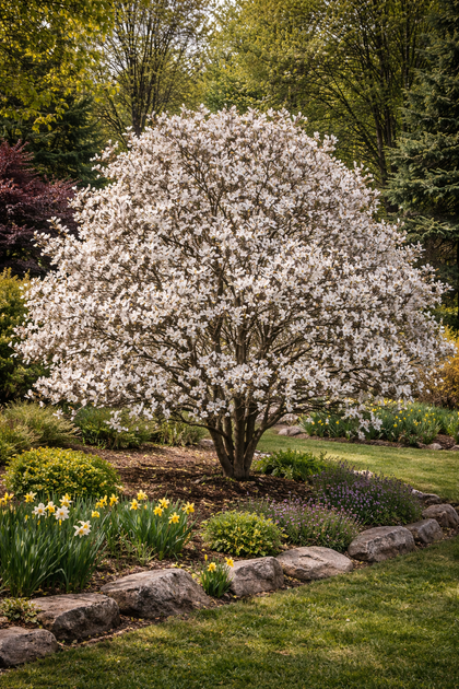 Magnolia stellata 'Centennial Blush'